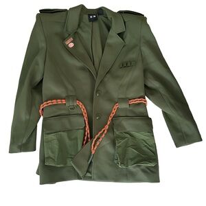 Ivy Park khaki green blazer